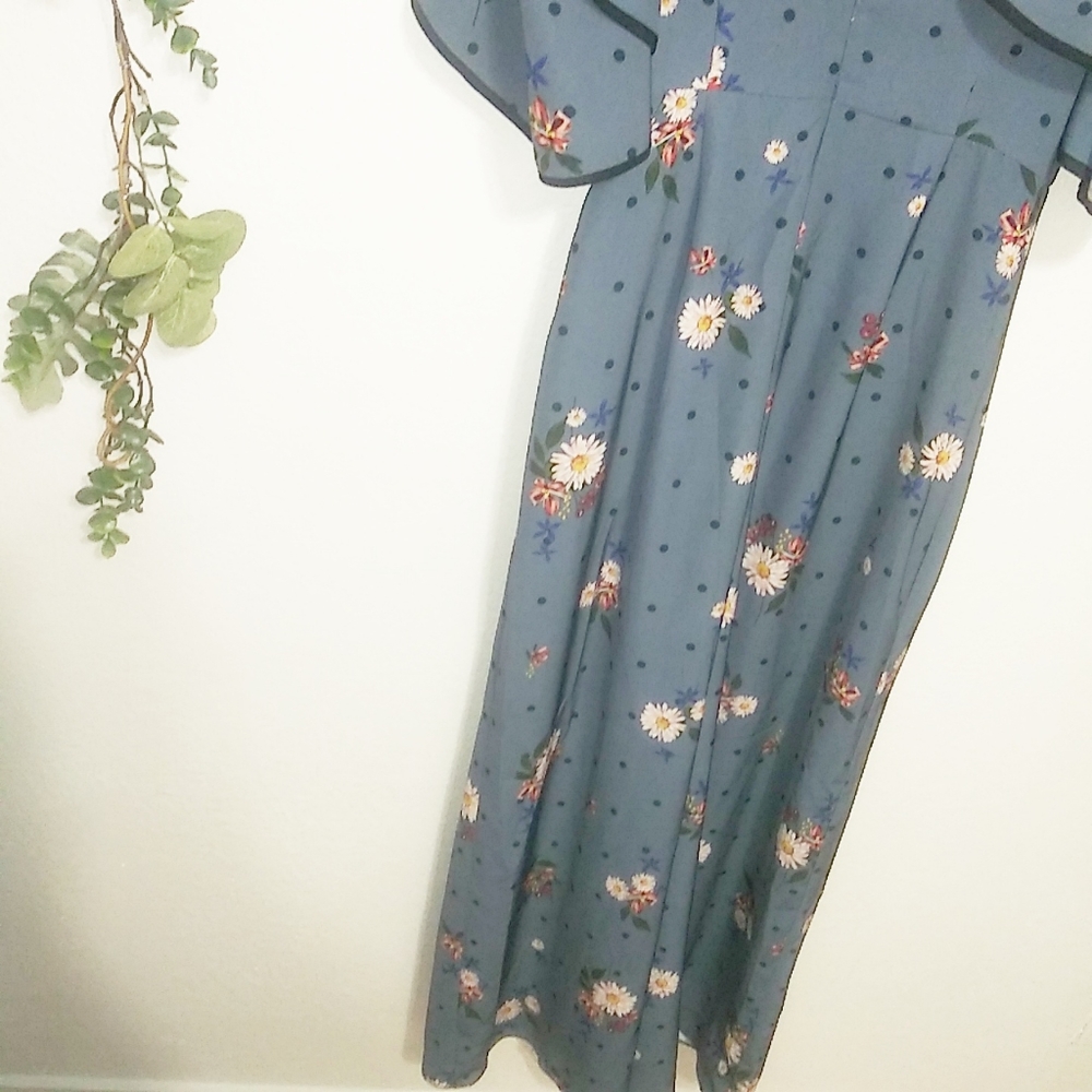 Nwt Keepsake Run Free Floral Jumpsuit - Picture 8 of 8